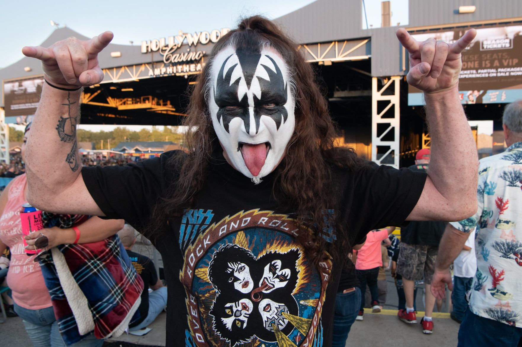 Kiss at Hollywood Casino Amphitheatre